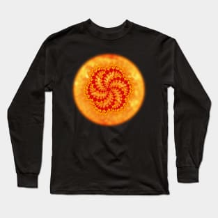 Summer Solstice Crop Circle Long Sleeve T-Shirt